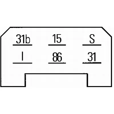 Rele, interval pranja-brisanja HELLA 5WG002 450-287 IC-E1E493