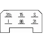 Rele, interval pranja-brisanja HELLA 5WG002 450-301 IC-B513DA Rele, interval pranja-brisanja HELLA 5WG002 450-301 IC-B513DA