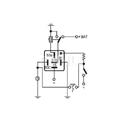 Rele, interval pranja-brisanja MAHLE MT 18 IC-G0RLZL