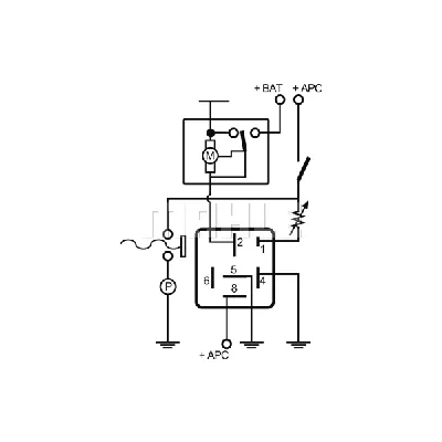 Rele, interval pranja-brisanja MAHLE MT 23 IC-G0RLZG
