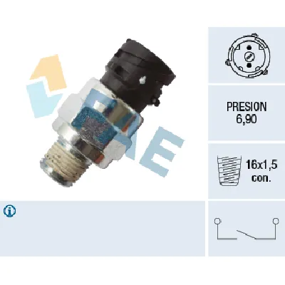 Rele pritiska, ograničenje osovinskog pritiska FAE FAE18119 IC-DAB8E8