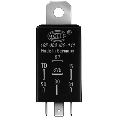 Rele, pumpa za gorivo HELLA 4RP008 189-111 IC-9D612F