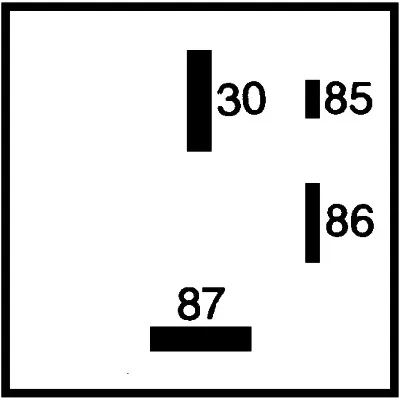 Rele, pumpa za gorivo HELLA 4RP008 189-151 IC-F836EF