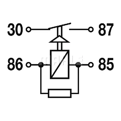 Rele, pumpa za gorivo MAHLE MR 112 IC-G0RM0U