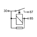 Rele, pumpa za gorivo MAHLE MR 118 IC-G0RM10 Rele, pumpa za gorivo MAHLE MR 118 IC-G0RM10