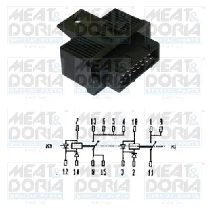 Rele, pumpa za gorivo MEAT&DORIA MD73240107 IC-G0549Y