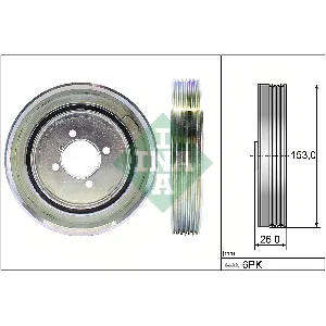 Remenica, radilica INA 544 0040 10 IC-AE6DFE