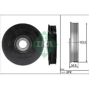 Remenica, radilica INA 544 0079 10 IC-C00C9C