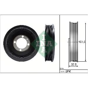 Remenica, radilica INA 544 0123 10 IC-G0OQWS