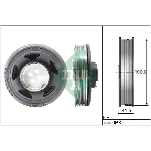 Remenica, radilica INA 544 0129 10 IC-G0OQWU