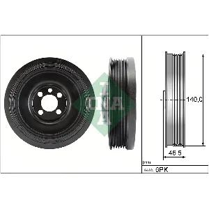Remenica, radilica INA 544 0138 10 IC-G080MM