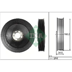 Remenica, radilica INA 544 0150 10 IC-G080MT