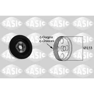 Remenica, radilica SASIC SAS2150026 IC-D147C9