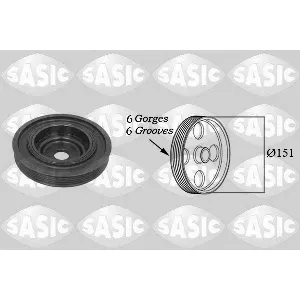 Remenica, radilica SASIC SAS2154008 IC-BA798B