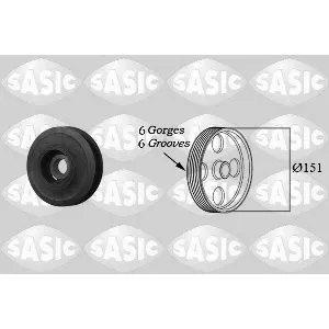 Remenica, radilica SASIC SAS2156008 IC-BA7996