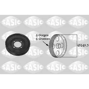 Remenica, radilica SASIC SAS2156017 IC-BA799B