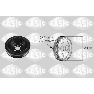 Remenica, radilica SASIC SAS2156021 IC-BA799E
