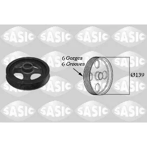 Remenica, radilica SASIC SAS2156028 IC-BA79A3