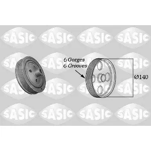 Remenica, radilica SASIC SAS2156055 IC-DDBE23