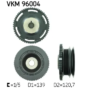 Remenica, radilica SKF VKM 96004 IC-C088F3