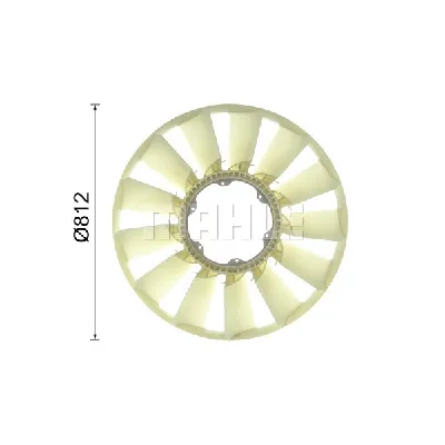 Rotor ventilatora, hlađenje motora MAHLE CFW 55 000P IC-G08FCO