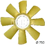Rotor ventilatora, hlađenje motora MAHLE CFW 69 000P IC-G08FCP