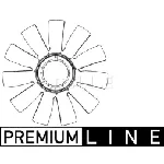 Rotor ventilatora, hlađenje motora MAHLE CFW 75 000P IC-G08I8P