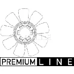 Rotor ventilatora, hlađenje motora MAHLE CFW 83 000P IC-G08FCU