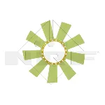 Rotor ventilatora, hlađenje motora NRF NRF 49811 IC-E2719D