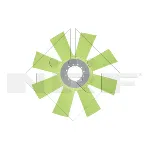 Rotor ventilatora, hlađenje motora NRF NRF 49837 IC-E271B4