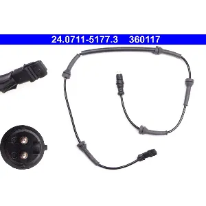 Senzor, broj obrtaja točka ATE 24.0711-5177.3 IC-A88B59
