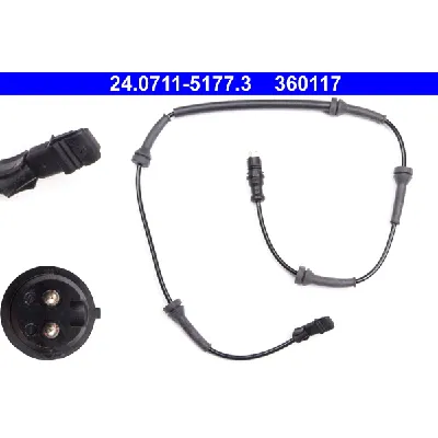 Senzor, broj obrtaja točka ATE 24.0711-5177.3 IC-A88B59