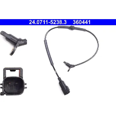 Senzor, broj obrtaja točka ATE 24.0711-5238.3 IC-DCCCBD