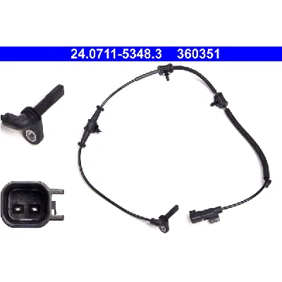 Senzor, broj obrtaja točka ATE 24.0711-5348.3 IC-D19E94