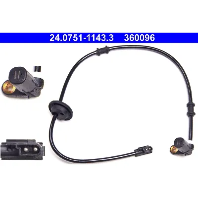 Senzor, broj obrtaja točka ATE 24.0751-1143.3 IC-A88BB2