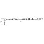 Senzor, broj obrtaja točka BOSCH 0 265 007 685 IC-B006CD