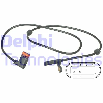 Senzor, broj obrtaja točka DELPHI SS20499 IC-F535FD