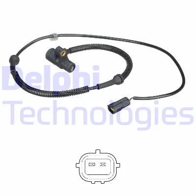 Senzor, broj obrtaja točka DELPHI SS20519 IC-F45664