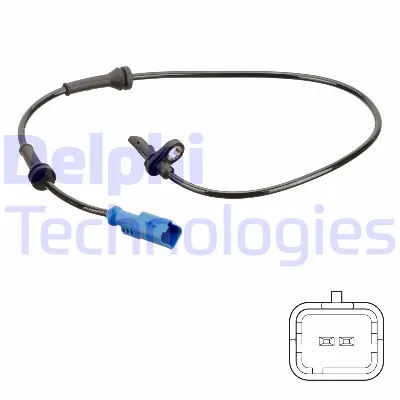 Senzor, broj obrtaja točka DELPHI SS20748 IC-245528