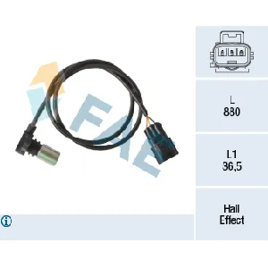 Senzor, položaj bregastog vratila FAE FAE79433 IC-E22F3D