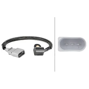 Senzor, položaj bregastog vratila HELLA 6PU009 121-901 IC-D211BA