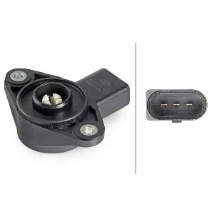 Senzor, položaj leptira karburatora HELLA 6PD012 754-001 IC-E1E7D9