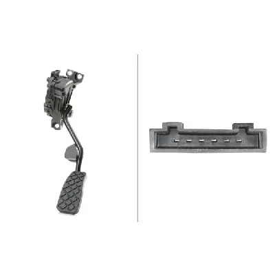 Senzor, položaj pedale za gas HELLA 6PV008 026-701 IC-E1E8DB