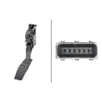 Senzor, položaj pedale za gas HELLA 6PV009 765-701 IC-E0E9BF