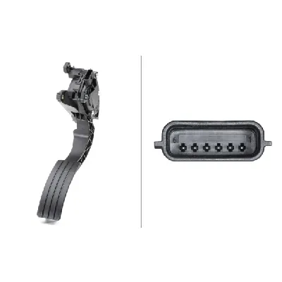 Senzor, položaj pedale za gas HELLA 6PV009 978-731 IC-E0E9C4