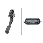 Senzor, položaj pedale za gas HELLA 6PV009 978-751 IC-E0E9C5