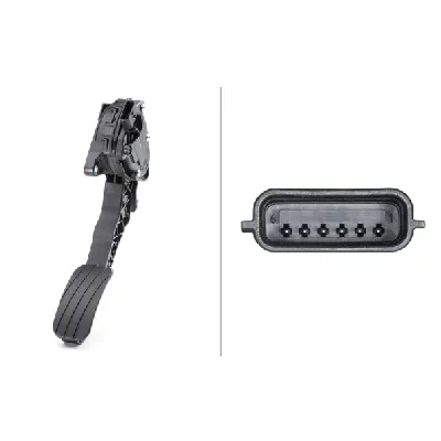 Senzor, položaj pedale za gas HELLA 6PV009 978-751 IC-E0E9C5