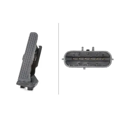 Senzor, položaj pedale za gas HELLA 6PV011 040-701 IC-E1E8E9