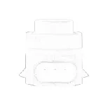 Senzor, pomoć za parkiranje OE OPEL 13447589 IC-F51D13