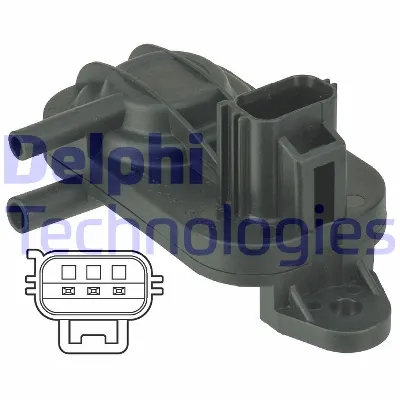 Senzor, pritisak izduvnih gasova DELPHI DPS00010 IC-E63A72